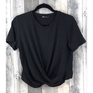 Zara Twist Front Crop Top